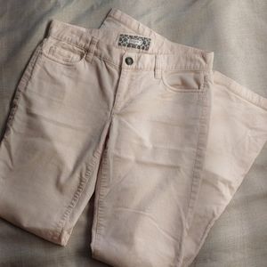 J. Crew Matchstick light peach cords 29R